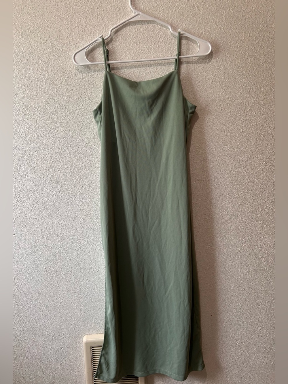 Minimalist Sage Green Dress